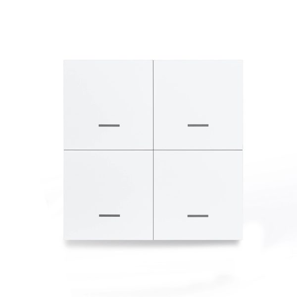 Zigbee scene switch for graffiti Four key switches for easy access to smart home