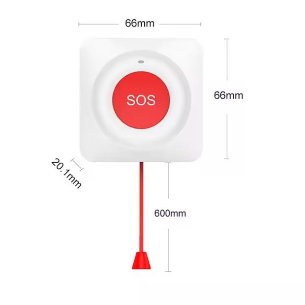 WiFi Zigbee SOS Emergency Call System with Panic Button for Elderly - Image 4