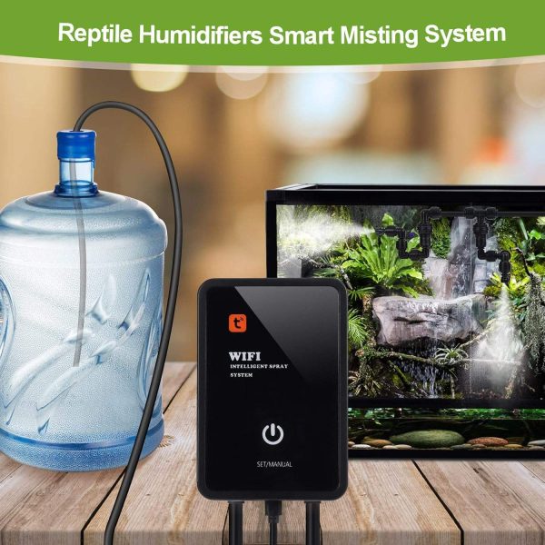 Smart WiFi Reptile Fogger Kit with Intelligent Timed Misting System - Image 6