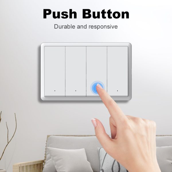 US Smart Alexa WiFi Matter Light Switch with Tuya/Smart Life App Control - Image 7