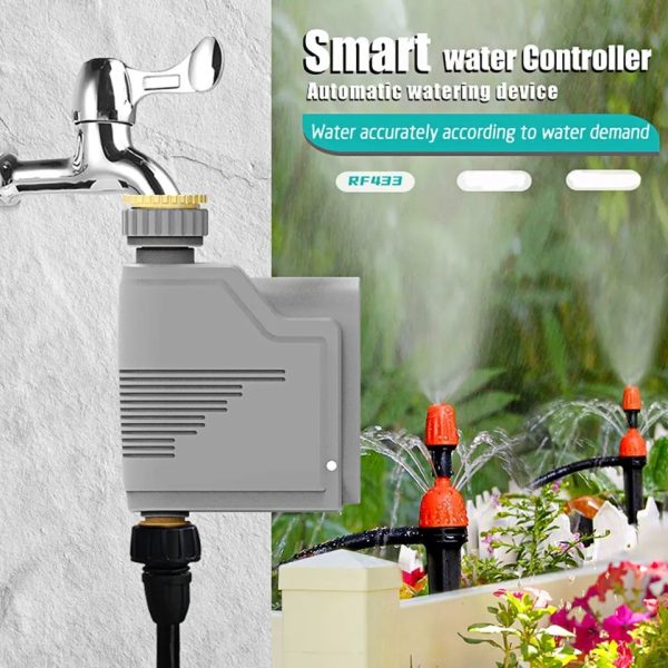 Tuya Zigbee WiFi Smart Sprinkler Timer with Water Flow Monitor - Image 4