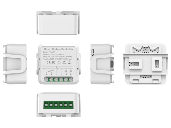 ‌Tuya WiFi Smart Curtain Switch Module - Remote Controlled Relay for Automated Curtains‌ - Image 3